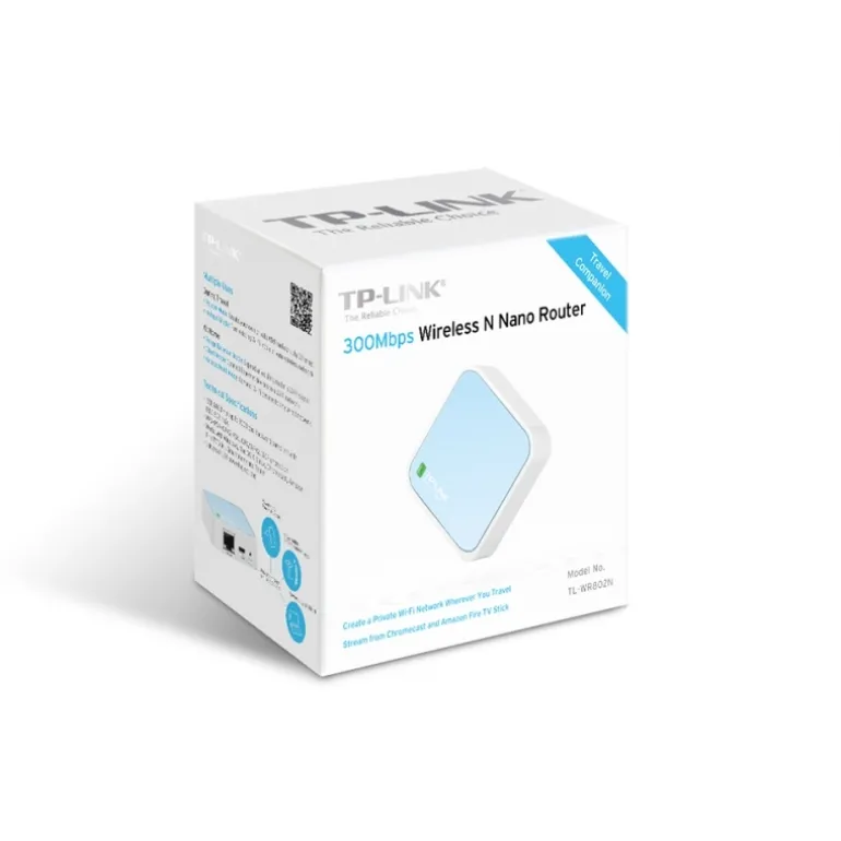 Router TP-Link TL-WR802N 300Mbps Wireless Nano Blanco