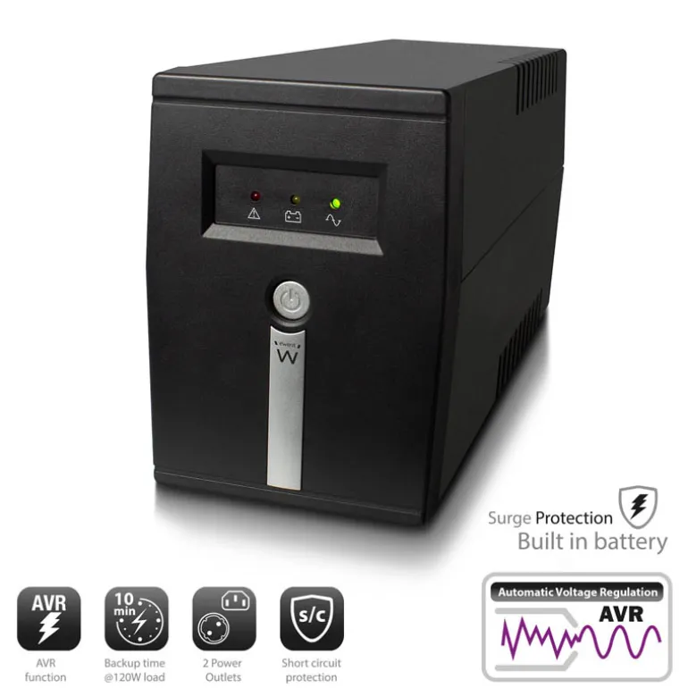 SAI Ewent EW3946 Line Interactive UPS 600VA 360W