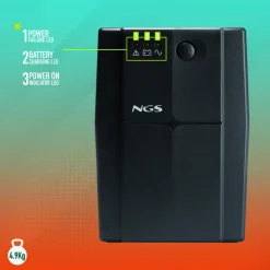 SAI NGS Fortress 1200 V3 Off-Line UPS 800VA 480W