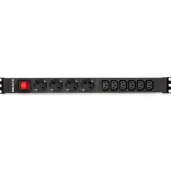 SAI Salicru SPS 4F+6F PDU SCH+C13/C14 Distribución Energía 4 Tomas