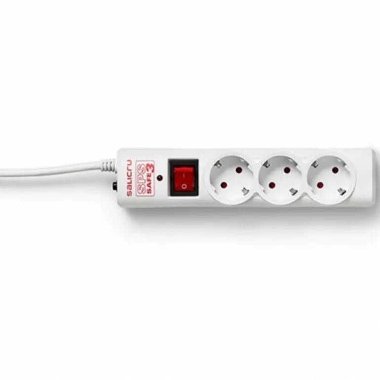 Salicru SPS SAFE 3 Protección 3 Tomas - Regleta