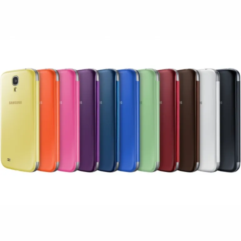 Samsung Galaxy S4 Con Tapa Naranja - Funda Móvil