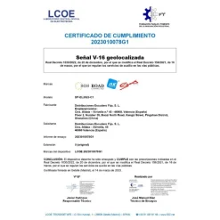 Señalización SOS Road Luz Emergencia V16 3.0 Homologada DGT