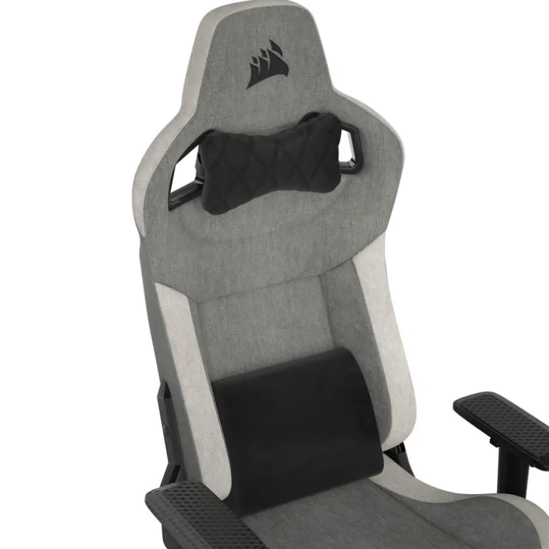 Silla Corsair T3 Rush 2023 Gaming Gris/Blanco