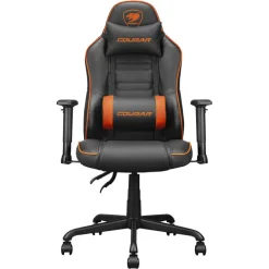 Silla Cougar Gaming Fusion S Negro Naranja