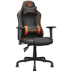 Silla Cougar Gaming Fusion S Negro Naranja