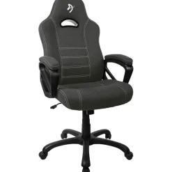 Silla Gaming Arozzi Enzo Woven Fabric Negro Gris