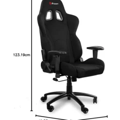 Silla Gaming Arozzi Inzio Fabric Negro