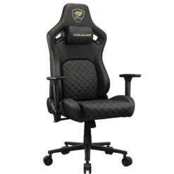 Silla Gaming Cougar Defensor Negro/Dorado