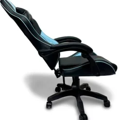 Silla Gaming NASA Atlantis AT012 Negra Y Azul