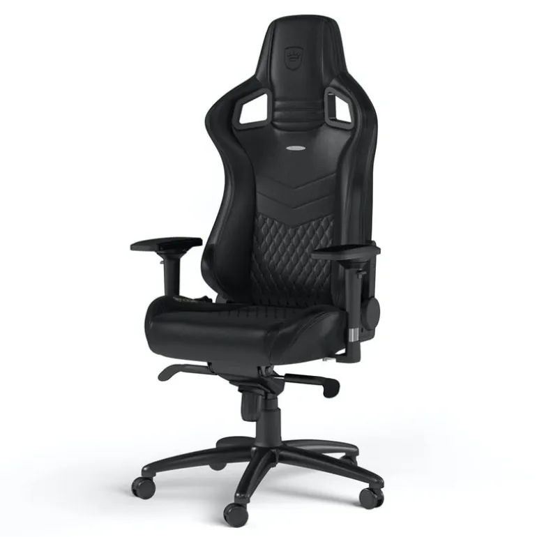 Silla Gaming Noblechairs Epic Real Cuero Negro