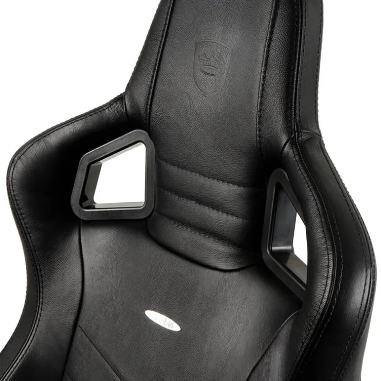 Silla Gaming Noblechairs Epic Real Cuero Negro