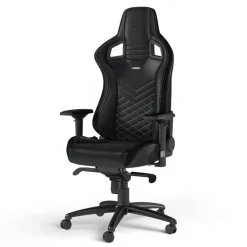 Silla Gaming Noblechairs Epic PU Cuero Negro Dorado