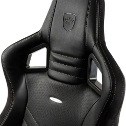 Silla Gaming Noblechairs Epic PU Cuero Negro Dorado