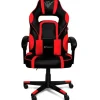 Silla Gaming Phoenix Trophy Cuero Negro/Rojo