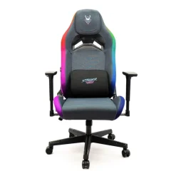 Silla Gaming Woxter Stinger Station Elite LED Azul/Rosa