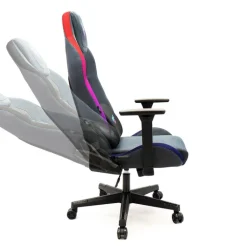 Silla Gaming Woxter Stinger Station Elite LED Azul/Rosa