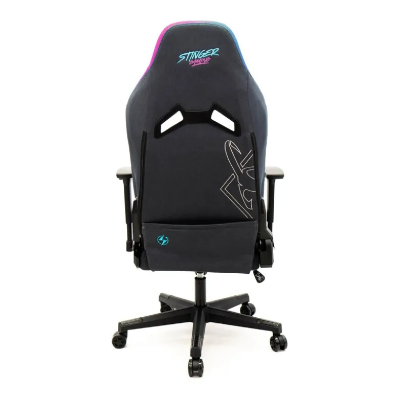 Silla Gaming Woxter Stinger Station Elite LED Azul/Rosa