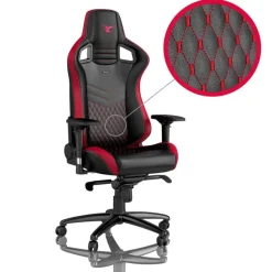 Silla Noblechairs EPIC Gaming Mousesports Edition Negro/Rojo