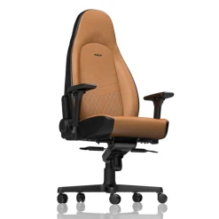 Silla  Noblechairs ICON Gaming Real Leather Marrón/Negro