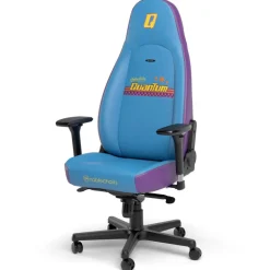 Silla  Noblechairs ICON Gaming Fallout Nuka-Cola Quantum Edition Azul/Morado