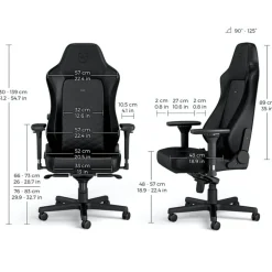 Silla Oficina Noblechairs Hero PU Cuero Negro