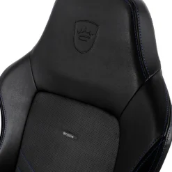 Silla Oficina Noblechairs Hero PU Cuero Negro Azul