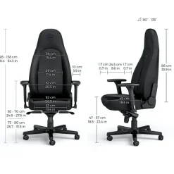 Silla Oficina Noblechairs Icon Black Edition