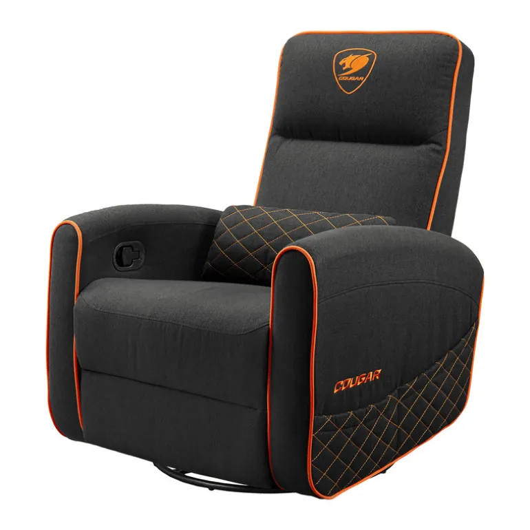 Sillón Gaming Cougar Fidom Negro/Naranja