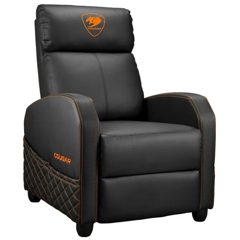 Sillón Gaming Cougar Ranger Elite Negro/Naranja