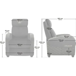 Sillón Gaming Cougar Ranger Elite Navy Azul