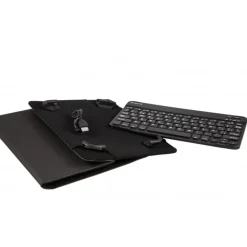 Silver Sanz Gripcase Universal 9"- 10.1" Negro - Funda Tablet