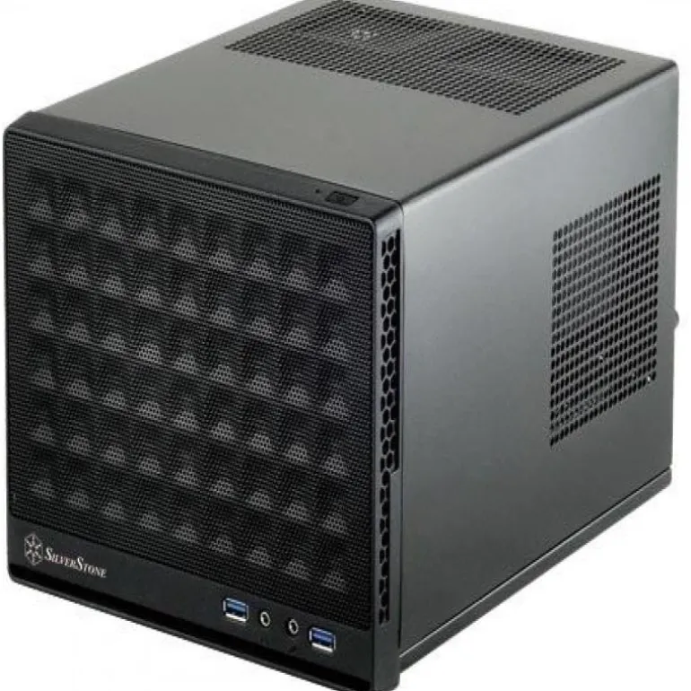 SilverStone SST-SG13B Sugo Negro - Caja/Torre