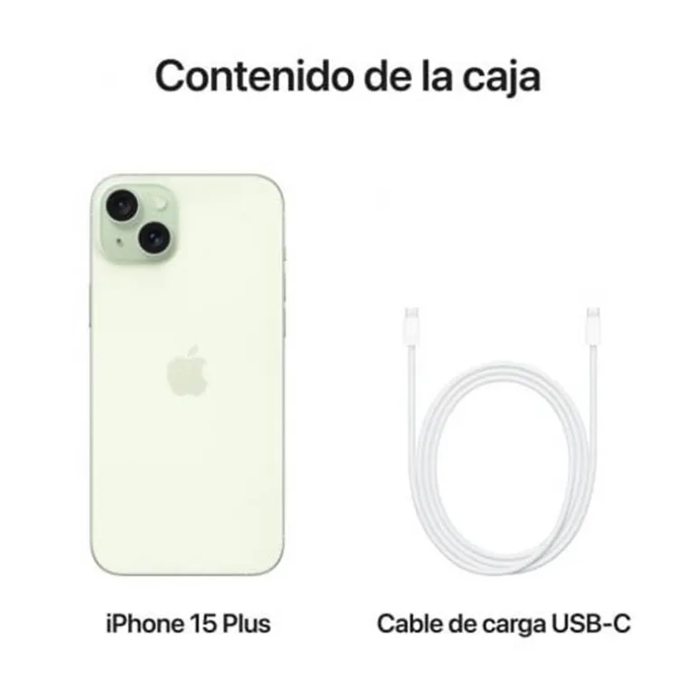 Smartphone/Móvil Apple iPhone 15 Plus 6.7" 6GB 256GB 5G Verde