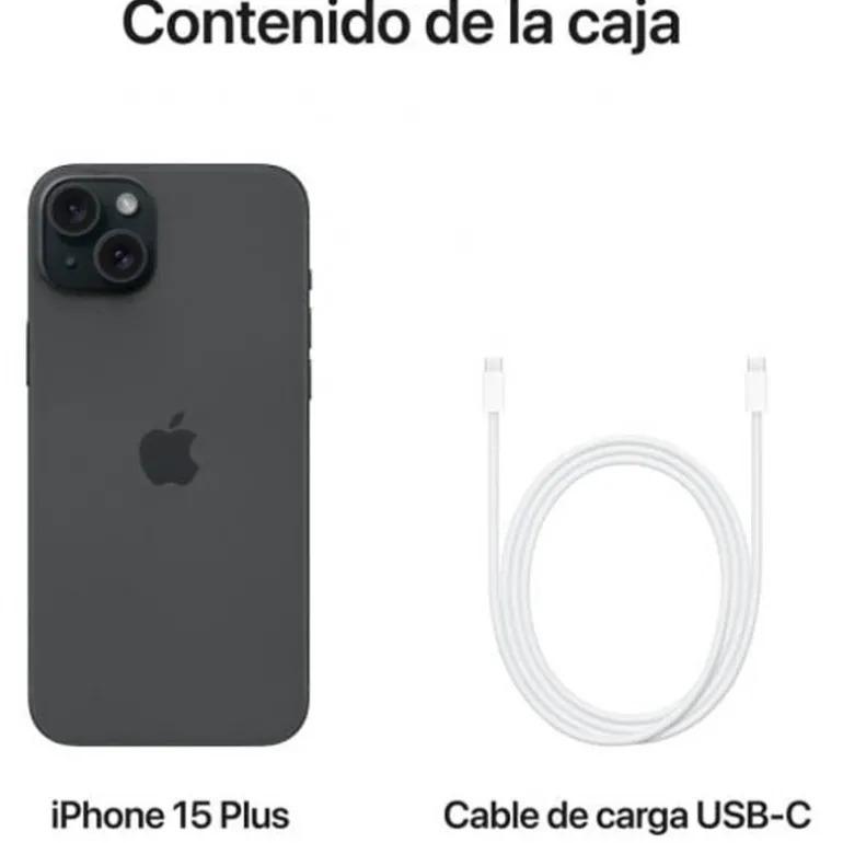 Smartphone/Móvil Apple iPhone 15 Plus 6.7" 6GB 512GB 5G Negro