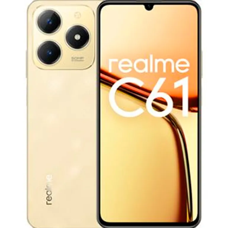 Smartphone/Móvil Realme C61 6.7" 6GB 256GB 4G Dorado