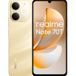 Smartphone/Móvil Realme Note 70T 6.7" 4GB 128GB 4G Dorado