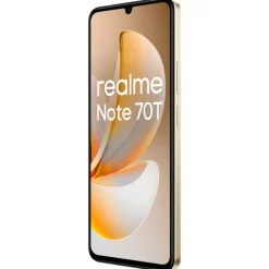 Smartphone/Móvil Realme Note 70T 6.7" 4GB 128GB 4G Dorado