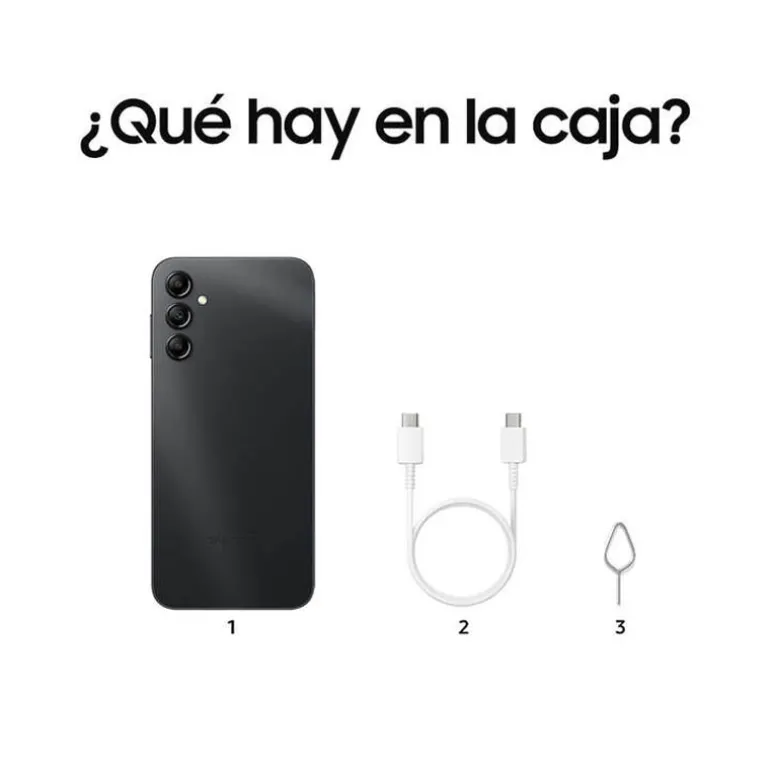 Smartphone/Móvil Samsung Galaxy A14 6.6" 4GB 128GB 4GB Negro