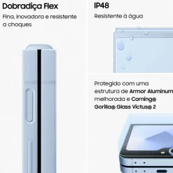 Smartphone/Móvil Samsung Galaxy Z Flip6 6.7" 12GB 256GB 5G Gris