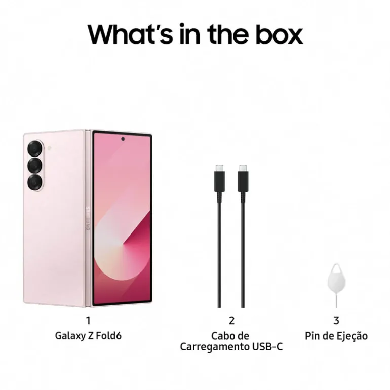 Smartphone/Móvil Samsung Galaxy Z Fold6 7.6" 12GB 512GB 5G Rosa