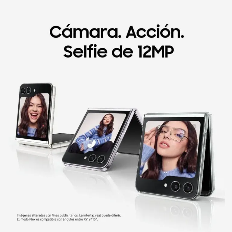 Smartphone/Móvil Samsung Galaxy Z Flip5 6.7" 8GB 512GB 5G Gris