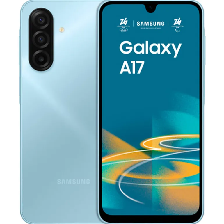 Smartphone/Móvil Samsung Galaxy A17 6.7" 4GB 128GB 4G Azul Claro