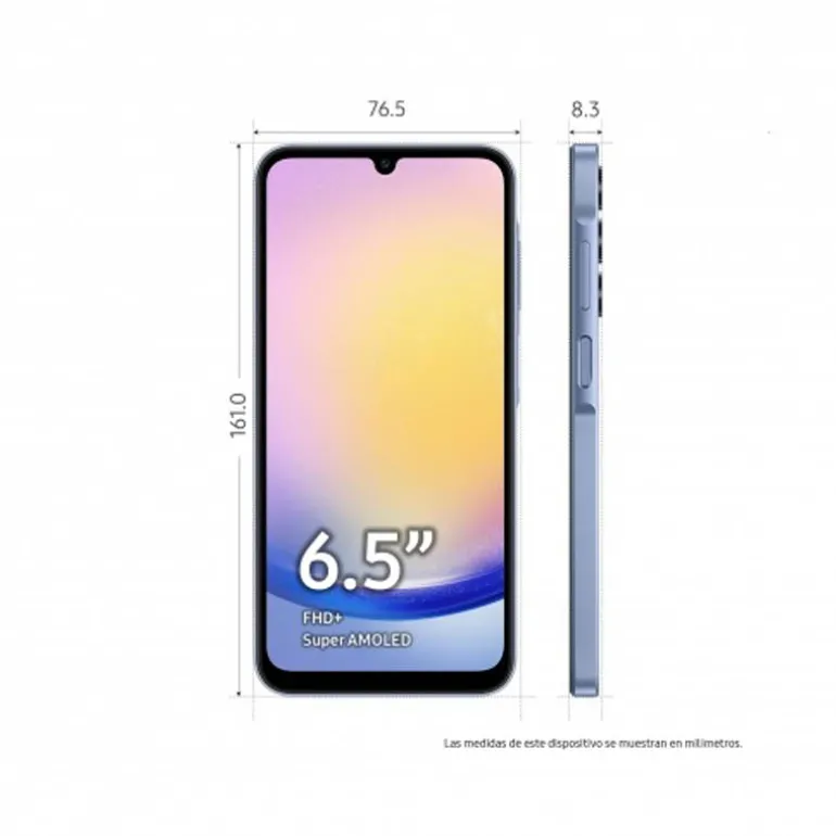 Smartphone/Móvil Samsung Galaxy A25 6.5" 6GB 128GB 5G Azul