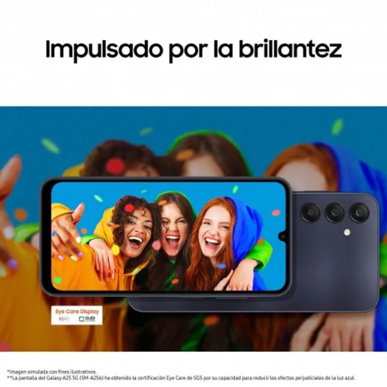 Smartphone/Móvil Samsung Galaxy A25 6.5" 6GB 128GB 5G Azul