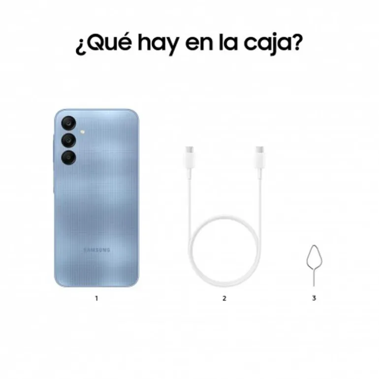Smartphone/Móvil Samsung Galaxy A25 6.5" 6GB 128GB 5G Azul