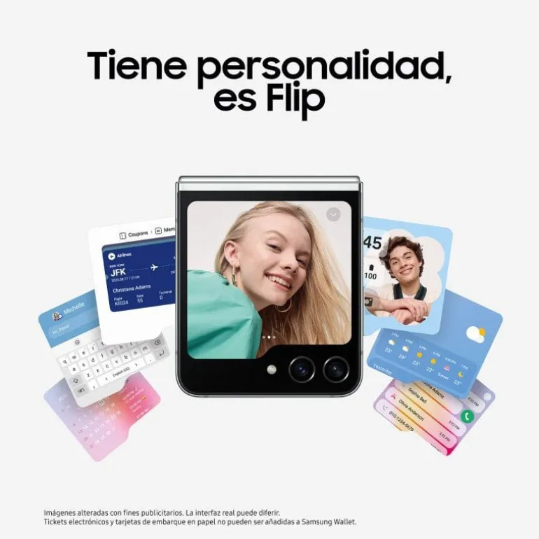 Smartphone/Móvil Samsung Galaxy Z Flip5 6.7" 8GB 256GB 5G Gris