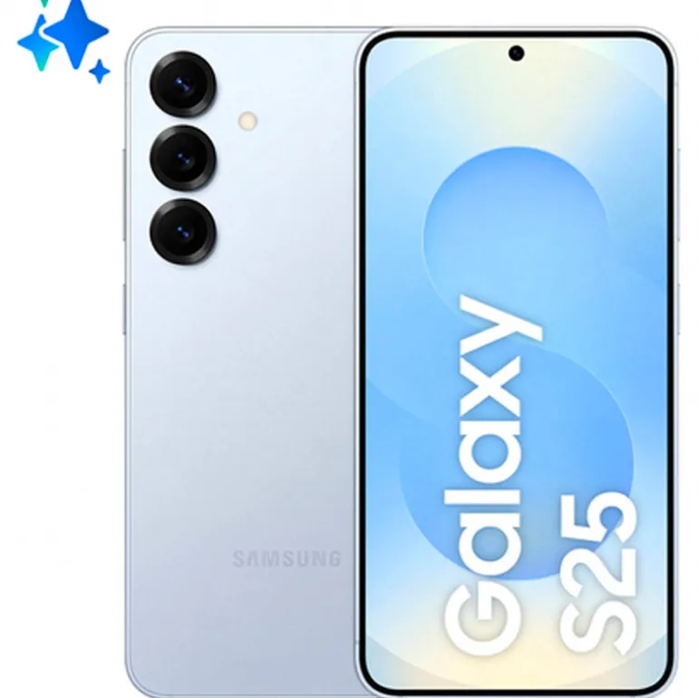 Smartphone/Móvil Samsung Galaxy S25 6.2" 12GB 256GB 5G Azul Claro