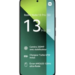 Smartphone/Móvil Xiaomi Redmi Note 13 Pro 6.67" 12GB 512GB 5G Negro