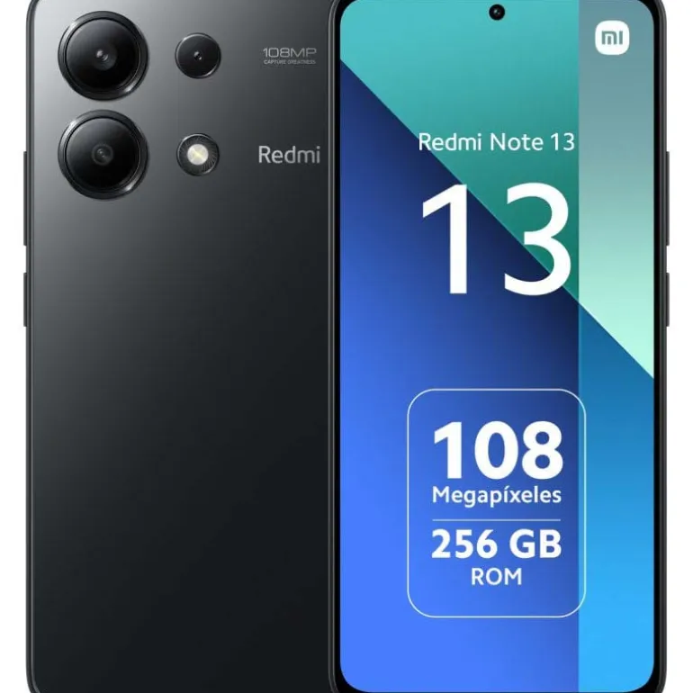 Smartphone/Móvil Xiaomi Redmi Note 13 6.67" 8GB 256GB 4G Negro